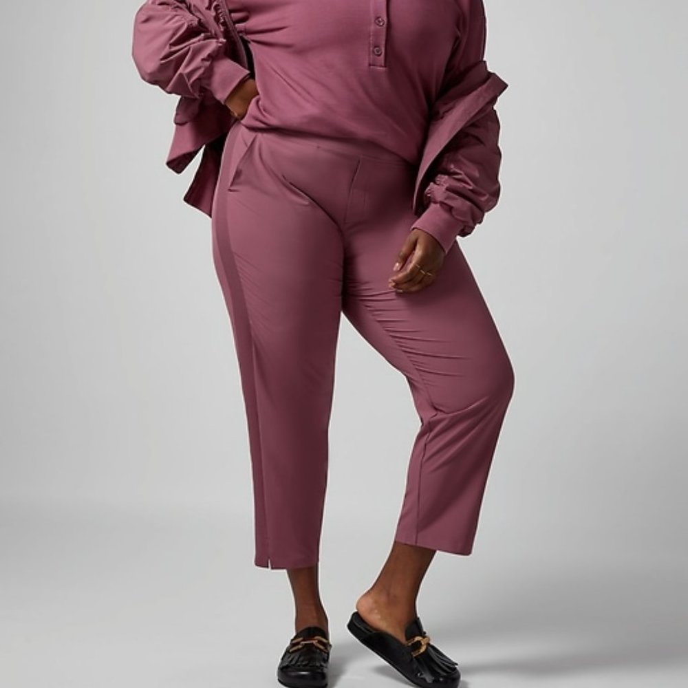 Athleta Brooklyn Ankle Pant in Tawny Rose size 24